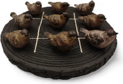Produktbild von Gartenspielzeug Tic Tac Toe Vögel Gartenspiel