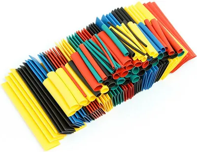 Productafbeelding van Nar0866 Set krimpkousjes, 328 stuks, polypropyleen