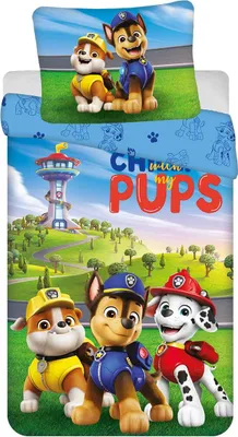 Produktbild von Paw Patrol Bettbezug 140 x 200 cm - 70 x 90 cm (Polyester)