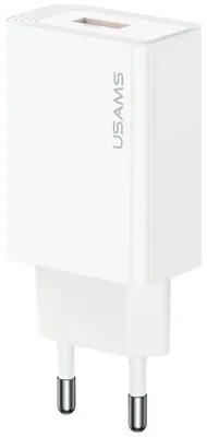 Zdjęcie produktu dla Ładowarka Sieciowa Usams T69 18W Usb-A Biały
