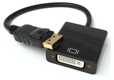 Produktbild von Displayport zu DVI Adapter DP zu DVI-D Konverter Full HD 1080p HDTV PC TV Beamer