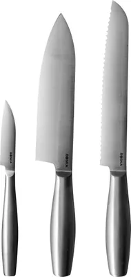 Immagine prodotto di Boska Küchenmesser-Set Copenhagen 3-tlg., Messer, Edelstahl, Silberfarben, 357686