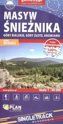 Zdjęcie produktu dla Mapa syntetyczna - Masyw Śnieżnika 1:40 000