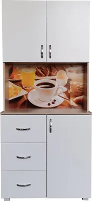 Produktbild von Küchenschrank Weiß/Sonoma Blanca Bistro