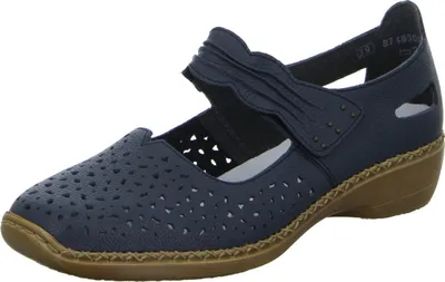Produktbild von Rieker Slipper/Kletthalbschuh luftdurchlässig (durchbrochenes/geflochtenes Obermaterial)