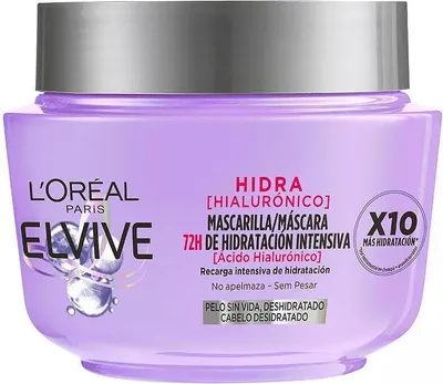 Produktbild von ELVIVE HIDRA HIALURONIC Hair Mask 72 Hour Hydration 300ml