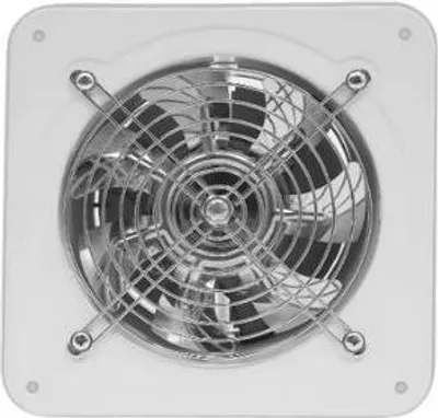 Obrázok produktu pre Odsávací ventilátor, montáž na stenu, tichá prevádzka, biely