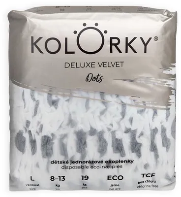 Immagine prodotto di COLORE DELUXE VELVET a pois Taglia. L (19 pezzi)