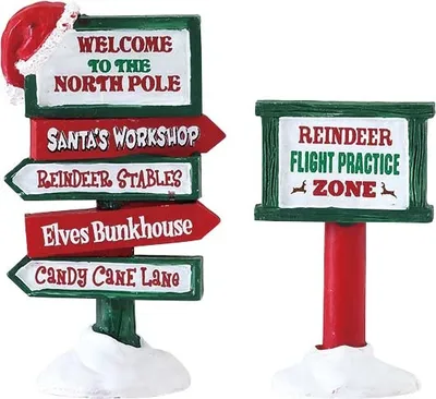 Produktbild von LEMAX - North Pole Signs