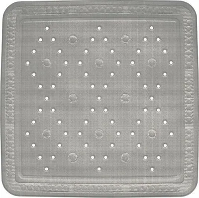 Obrázek produktu pro KELA Sprchová rohož KRETA PVC šedá 55x55cm KL-22368