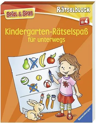 Produktbild von Kindergarten-Rätselspaß für unterwegs