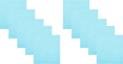 Produktbild von Betz 10 Stück Badvorleger 60x60 cm PALERMO Badematte Badteppich Duschvorleger 100% Baumwolle 680g/m²  Farbe: türkis