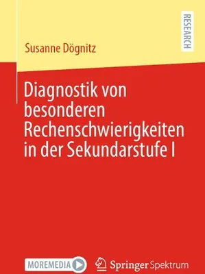 Produktbild von Diagnostik von besonderen Rechenschwierigkeiten in der Sekundarstufe I
