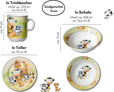 Zdjęcie produktu dla Ritzenhoff & Breker 318777 Zestaw naczyń Ritzenhoff & Breker HOFTIERE, 3 szt