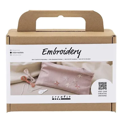 Produktbild von creativ company Kreativ Set Mini Sticken altrosa