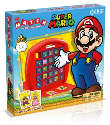 Produktbild von Top Trumps Match Super Mario Würfelspiel Gesellschaftsspiel Kinderspiel Spiel NEU
