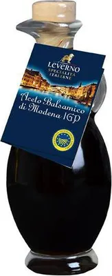 Produktbild von Leverno Aceto Balsamico di Modena 250 Ml Glas Vegan Glutenfrei  Mit ausgewogen fruchtiger Süße