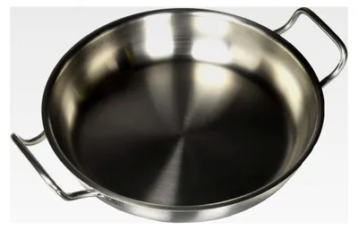 Produktbild von Edelstahl-Paella-Pfanne, 27,9 cm, 11"
