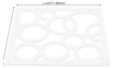 Produktbild von Raumteiler, modernes hohles Design, Set aus 12 Paneelen, Kreisförmig