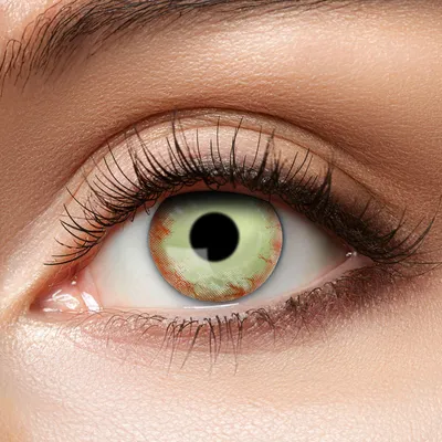 Produktbild von Kontaktlinsen Zoelibat Eyecatcher Undead 2 12 Monatslinsen Zombie Horror Halloween Cosplay