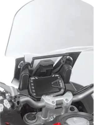 Obrázok produktu pre Givi priečnik/držiak FB7408 pre mobilný telefón/navigáciu pre montáž na čelné sklo pre Ducati