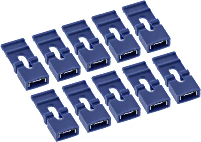 Produktbild von InLine® Jumper (Kurzschlußbrücken) mit Lasche, 10 Stück