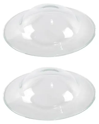 2er-Pack Ersatz-Glasschalen für Aromalampen, 10 cm
