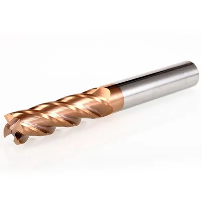 Produktbild von RACEL VHM Schaftfräser Ø1,5×4×50 mm – Schaft = 6 mm 4 Zähne TiSiN 55HRC CNC Fräser Vollhartmetall Präzisionsfräser Metallbearbeitung Werkzeug