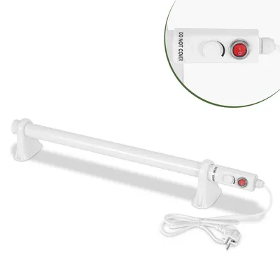 Produktbild von Jopassy Gewächshausheizung 90W Elektrische Stabheizung Weiß für Gewächshäuser Flexible Installation
