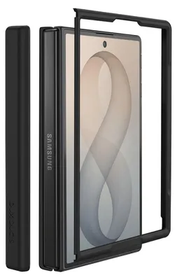 Produktbild von Dux Ducis, MagSafe Hülle für Galaxy Z Fold 8 Yind Serie mit Scharnier, Schwarz