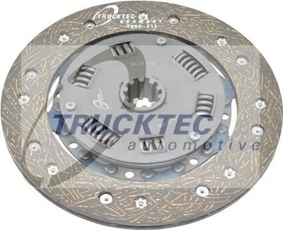 Produktbild von TRUCKTEC AUTOMOTIVE 02.23.115 Kupplungsscheibe 215mm passend für MERCEDES-BENZ 190 (W201)