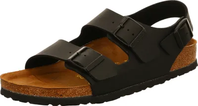 Produktbild von Birkenstock Milano Schwarz Birko-Flor Größe: 45 Schmal