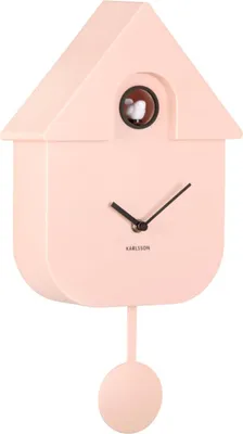 Produktbild von Karlsson Kuckucksuhr MODERN CUCKOO soft pink | 41x22cm