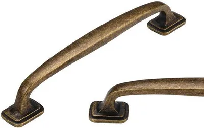 Immagine prodotto di Set di 6 maniglie vintage in lega di zinco per mobili, ideali per armadi, cassetti, cucine, camere da letto e soggiorni, completo di materiale di fissaggio