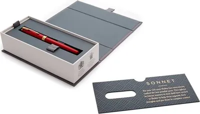 Image de PARKER Porte-plume SONNET Red Lacquer G.C.