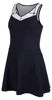 Produktbild von FILA DRESS FRITZA Damen Tennis Kleid Marineblau/Kariert XS
