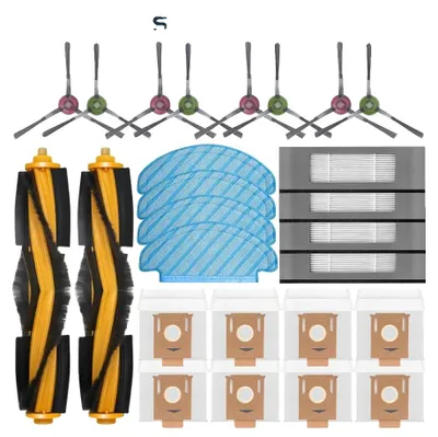 Image de Filtres pour aspirateur, compatibles avec les modèles ECOVACS, installation facile, lot de 26