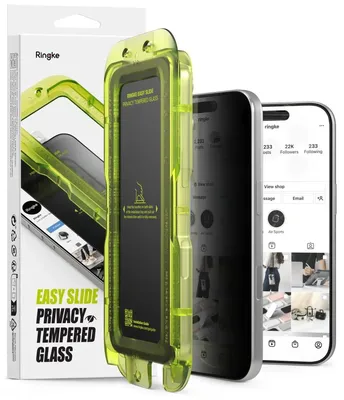 Obrázok produktu pre Ochranné sklo Ringke Easy Slide, balenie 2 kusy, pre iPhone 18 Pro