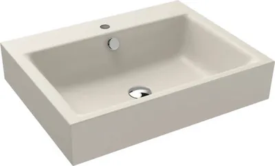 Produktbild von KALDEWEI Waschtisch PURO 60 x 46 cm warm grey 10 matt mit Beschichtung Emailliert 901406013668