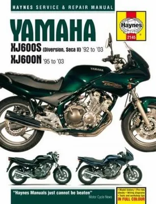 Zdjęcie produktu dla Yamaha XJ600S (Diversion, Seca II) & XJ600N Fours (92 - 03) Haynes Repair Manual