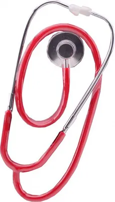 Produktbild von metalldoktoren Stethoskop rot