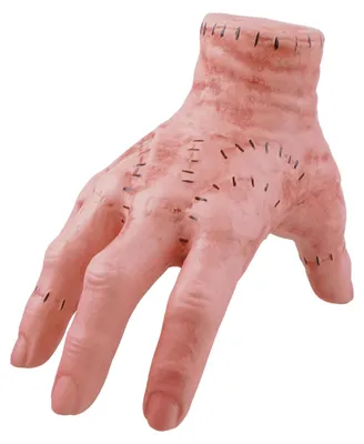 Produktbild von Eiskaltes Händchen der Addams Family | Grusel Hand Deko aus Latex | 19x12x15cm