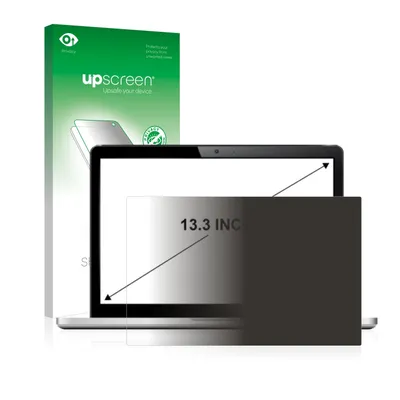 Produktbild von Sichtschutzfolie Schutzfolie für Notebooks mit 33.8 cm (13.3 Zoll) Displays 285 x 180 mm upscreen Anti-Spy Privacy Sichtschutz Blickschutz Display Schutz Folie Blaulichtfilter