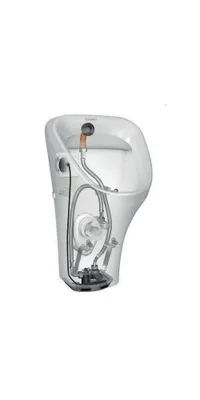 Produktbild von Duravit Absaug-Urinal DuraStyle 30x34cm, Zul. v hi., riml., o. Fl, we WG