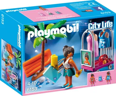 Zdjęcie produktu dla PLAYMOBIL City Life 6153, 4 lat(a), Beach Photoshoot, Wielobarwny, Plastik