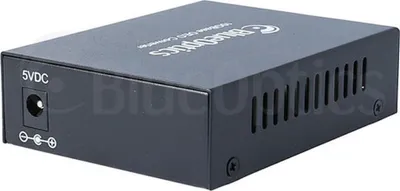 Produktbild von BlueOptics 10G Ethernet Media Converter 2x SFP+, 10000 Mbit/s, 10,100,1000,10000 Mbit/s, 10GBASE-ER, 30 m, 1550 nm, Schwarz