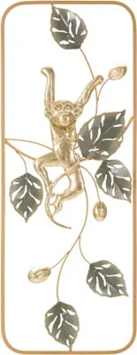 Image de Miroir mural Mauro Ferretti angle 50x1x90 cm naturel noir