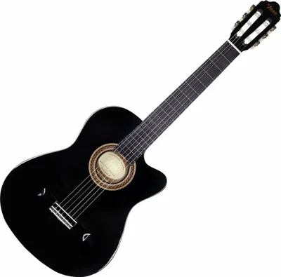 Zdjęcie produktu dla Valencia VC104TC 4/4 Black Gitara klasyczna