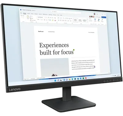 Produktbild von Lenovo L24-4e Computerbildschirm 60 5 cm (23.8 ) 1920 x 1080 Pixel Full HD LCD Schwarz