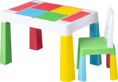Produktbild von Tega Ablagefach Fläche zum Malen Garten Zuhause Mehrfarbig,Tisch1x Kinderstuhl MULTICOLOR